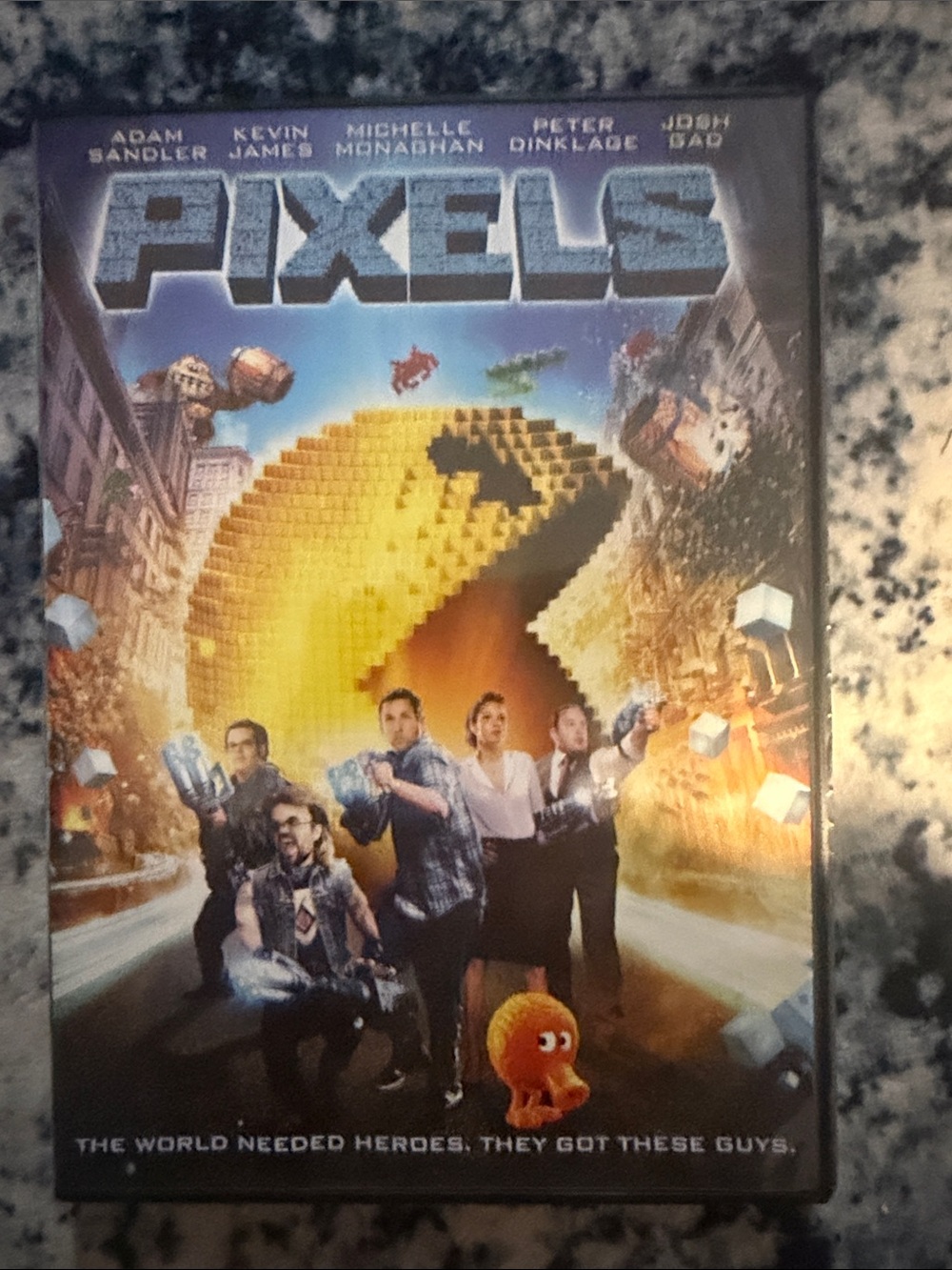 Pixels dvd movie